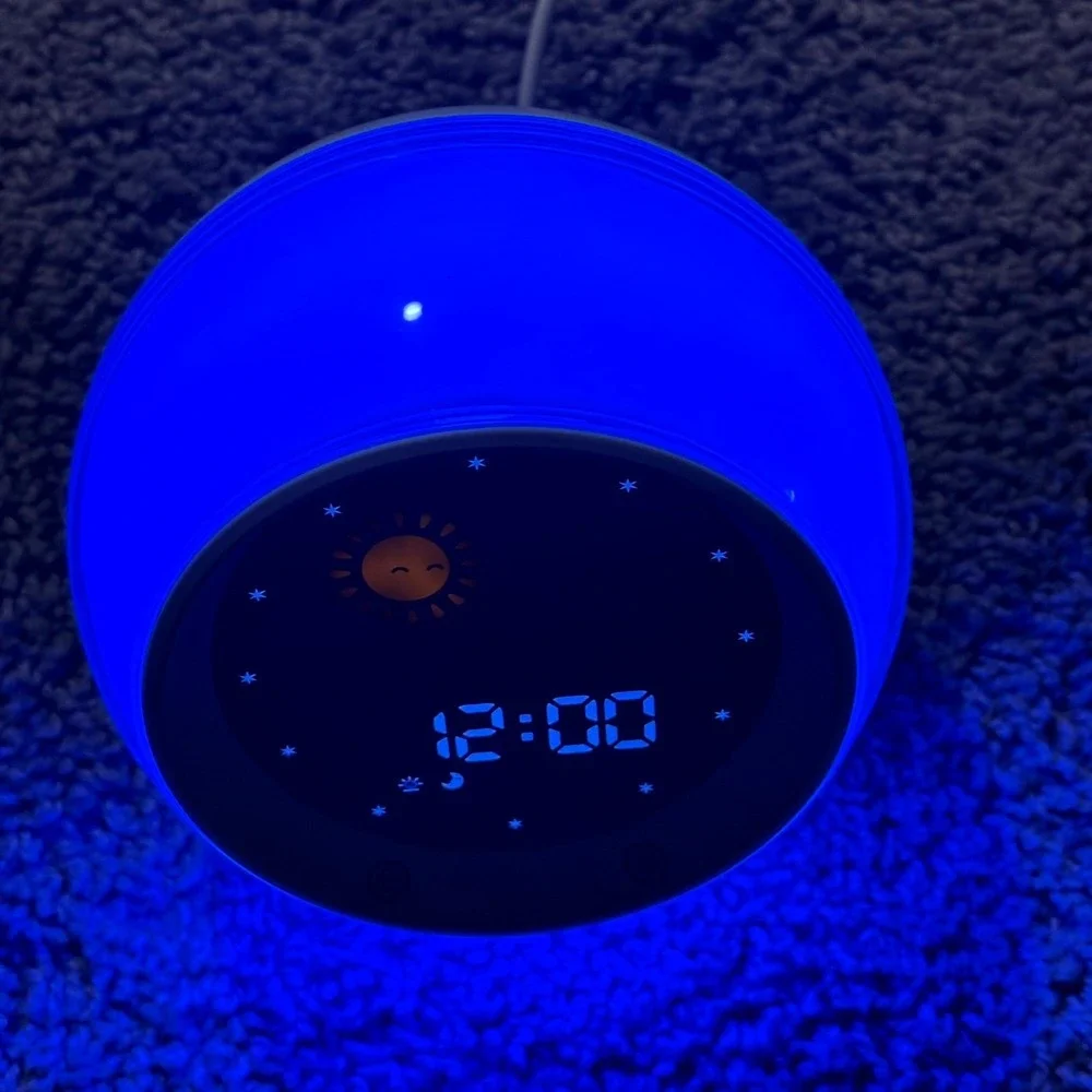 Sunrise Alarm Clock RGB Night Light Sound Machine Wake Up Lamp LED Color Changin
